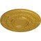 Ekena Millwork Dauphine Ceiling Medallion (Fits Canopies up to 13 1/4"), 33 7/8"OD x 1 3/8"P, Iridescent Gold CM33DAIGS - alternate 3